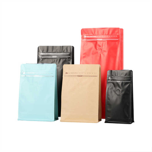 أكياس القهوة بصمام (كرافت)