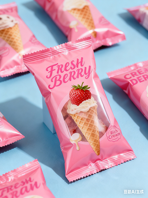 Quam eligere glacies crepito packaging